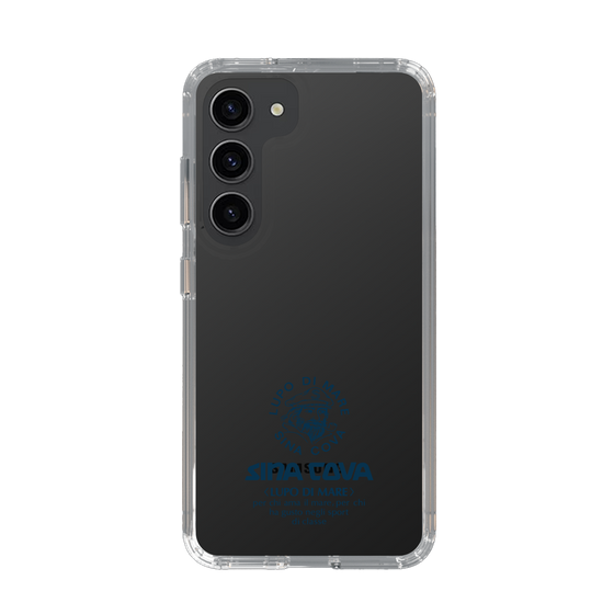 Slim Protection Case［ SINA COVA - Logo - Navy ］