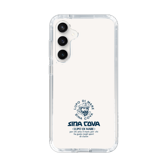 Slim Protection Case［ SINA COVA - Logo - Navy ］