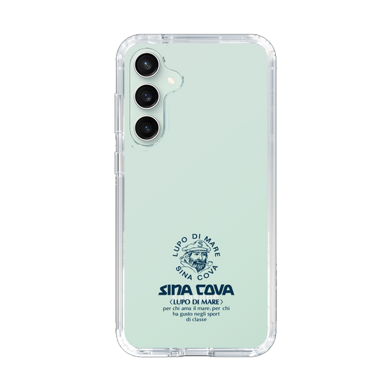 Slim Protection Case［ SINA COVA - Logo - Navy ］