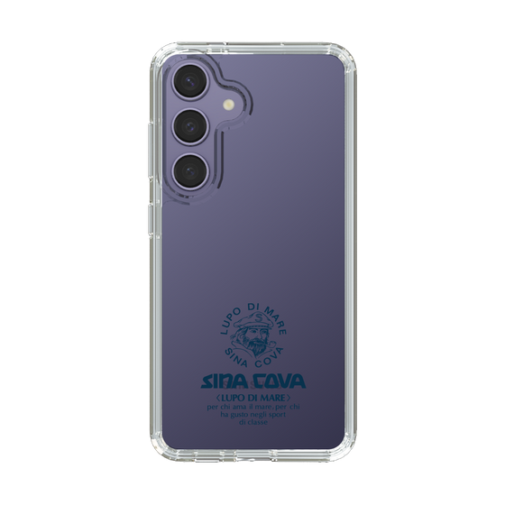 Slim Protection Case［ SINA COVA - Logo - Navy ］