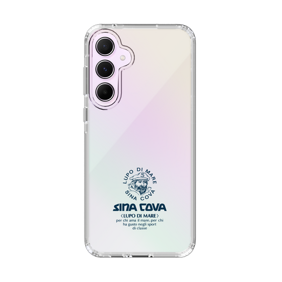 Slim Protection Case［ SINA COVA - Logo - Navy ］