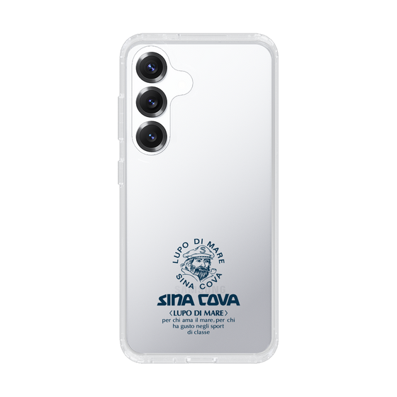 Slim Protection Case［ SINA COVA - Logo - Navy ］