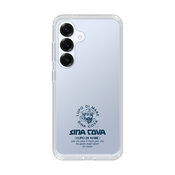 Slim Protection Case［ SINA COVA - Logo - Navy ］