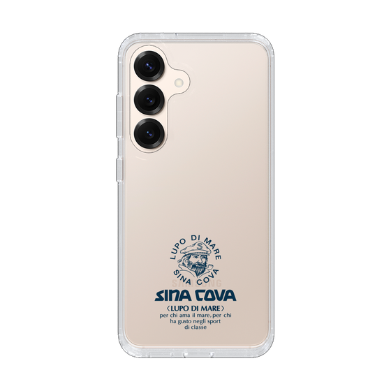 Slim Protection Case［ SINA COVA - Logo - Navy ］