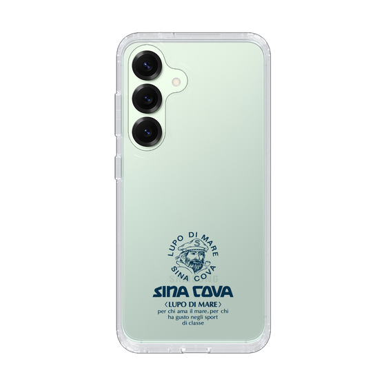 Slim Protection Case［ SINA COVA - Logo - Navy ］