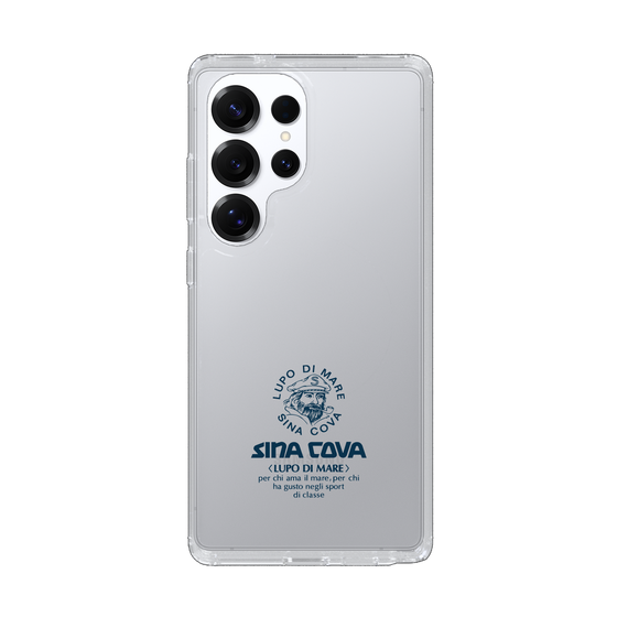 Slim Protection Case［ SINA COVA - Logo - Navy ］