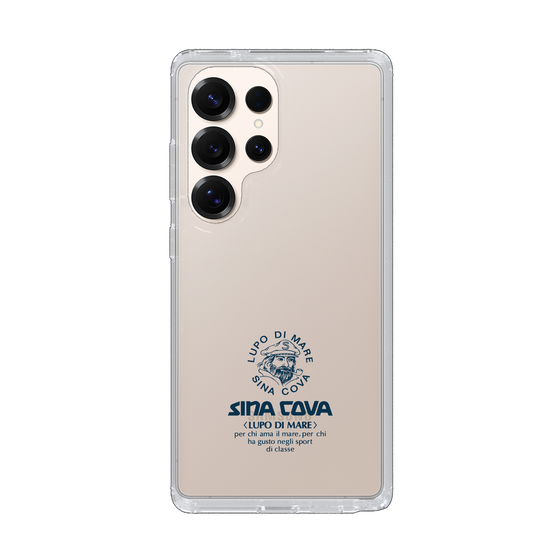 Slim Protection Case［ SINA COVA - Logo - Navy ］