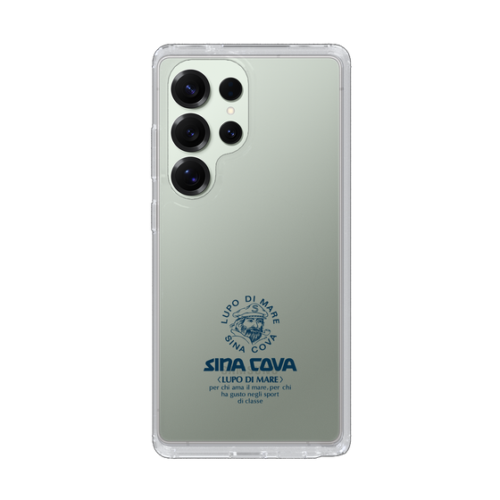 Slim Protection Case［ SINA COVA - Logo - Navy ］