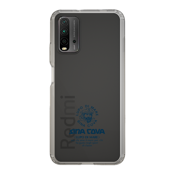 Slim Protection Case［ SINA COVA - Logo - Navy ］