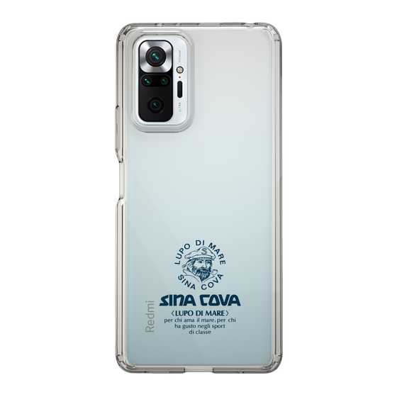 Slim Protection Case［ SINA COVA - Logo - Navy ］