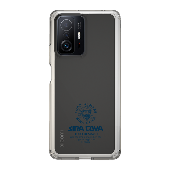 Slim Protection Case［ SINA COVA - Logo - Navy ］