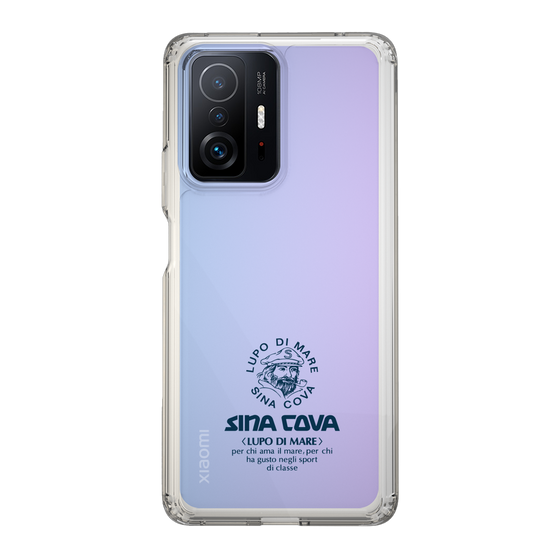 Slim Protection Case［ SINA COVA - Logo - Navy ］