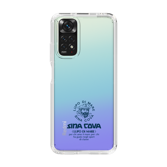 Slim Protection Case［ SINA COVA - Logo - Navy ］