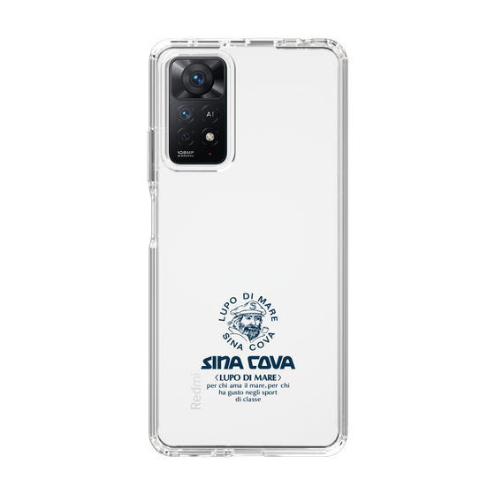 Slim Protection Case［ SINA COVA - Logo - Navy ］