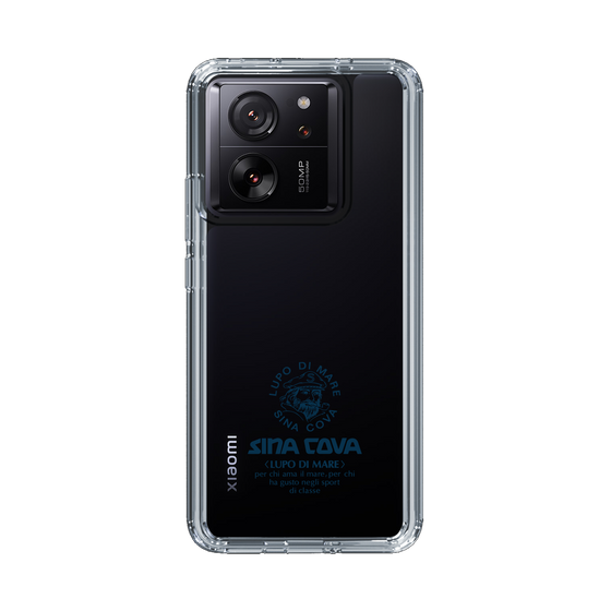 Slim Protection Case［ SINA COVA - Logo - Navy ］