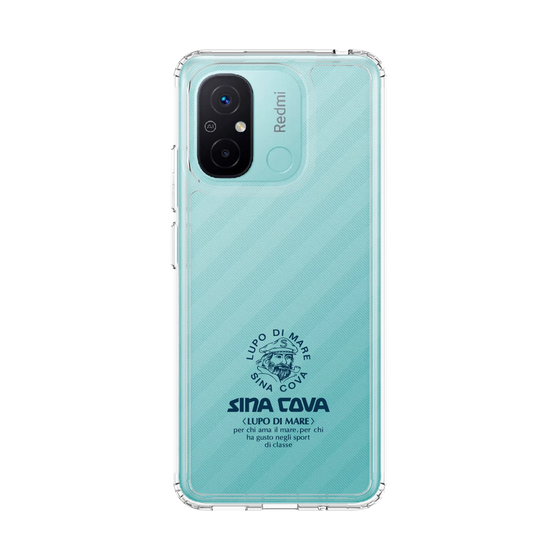 Slim Protection Case［ SINA COVA - Logo - Navy ］