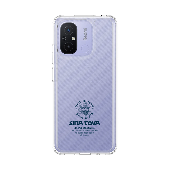Slim Protection Case［ SINA COVA - Logo - Navy ］