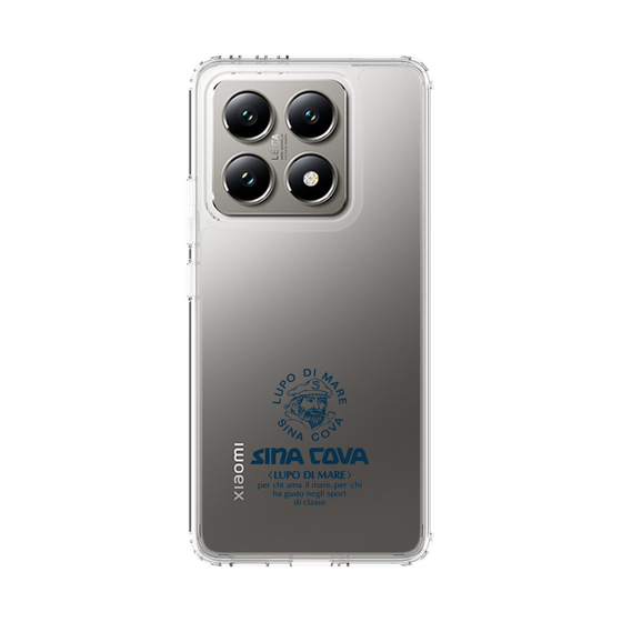 Slim Protection Case［ SINA COVA - Logo - Navy ］