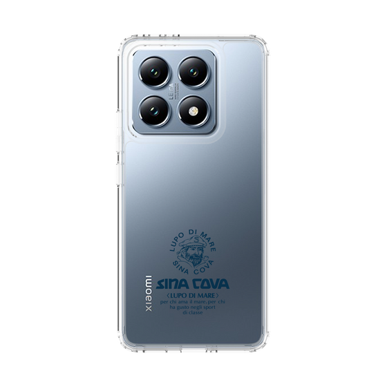 Slim Protection Case［ SINA COVA - Logo - Navy ］