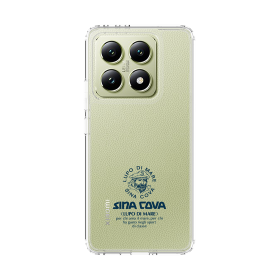Slim Protection Case［ SINA COVA - Logo - Navy ］