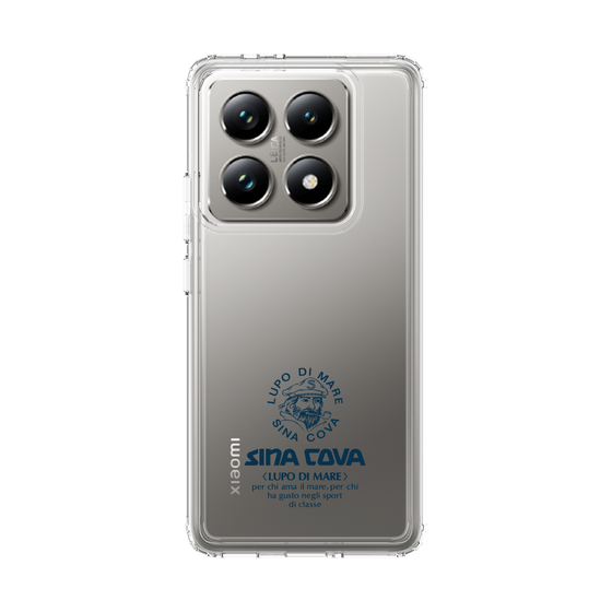 Slim Protection Case［ SINA COVA - Logo - Navy ］