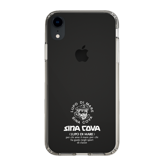 Slim Protection Case［ SINA COVA - Logo - White ］