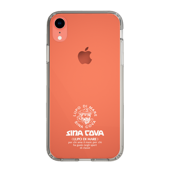 Slim Protection Case［ SINA COVA - Logo - White ］