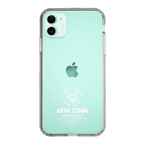 Slim Protection Case［ SINA COVA - Logo - White ］