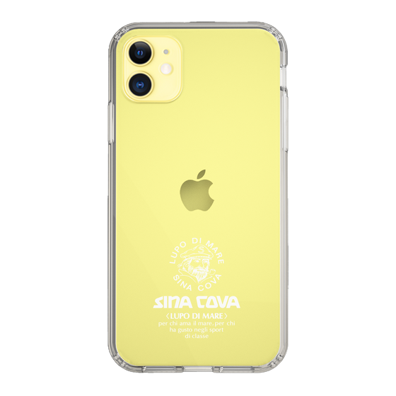 Slim Protection Case［ SINA COVA - Logo - White ］