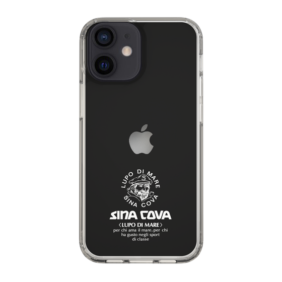 Slim Protection Case［ SINA COVA - Logo - White ］