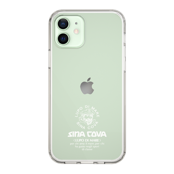 Slim Protection Case［ SINA COVA - Logo - White ］