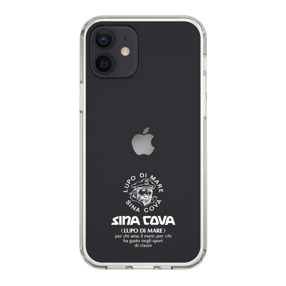 Slim Protection Case［ SINA COVA - Logo - White ］