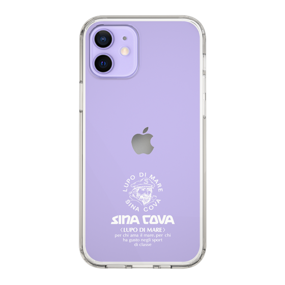 Slim Protection Case［ SINA COVA - Logo - White ］