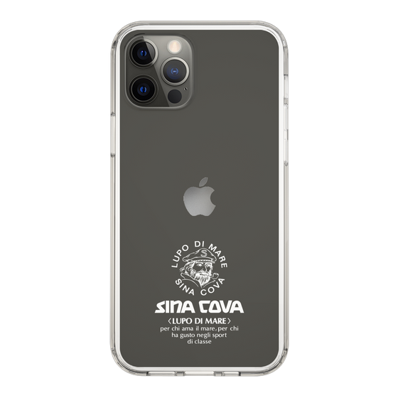 Slim Protection Case［ SINA COVA - Logo - White ］