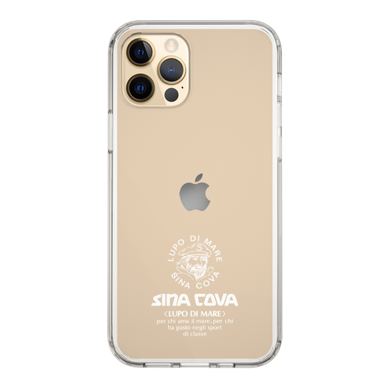 Slim Protection Case［ SINA COVA - Logo - White ］