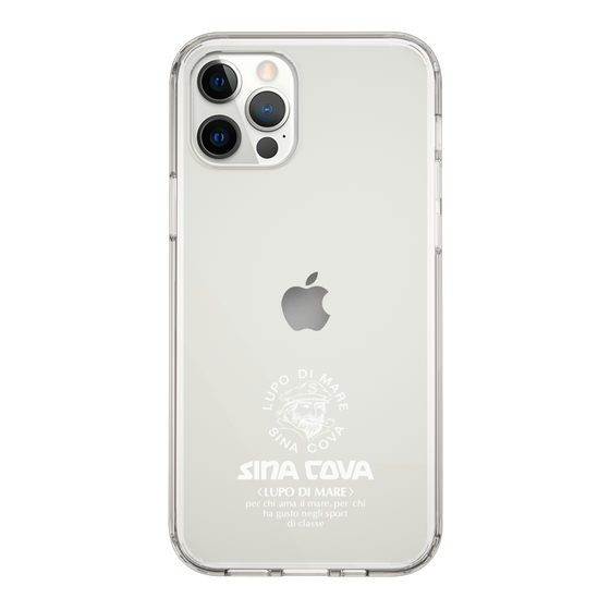 Slim Protection Case［ SINA COVA - Logo - White ］