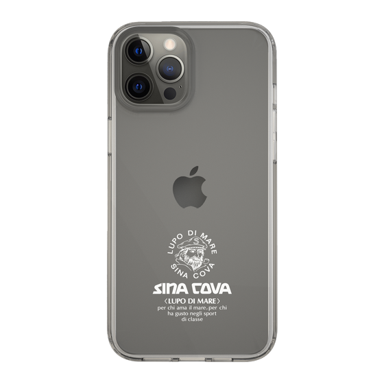 Slim Protection Case［ SINA COVA - Logo - White ］