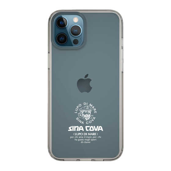Slim Protection Case［ SINA COVA - Logo - White ］