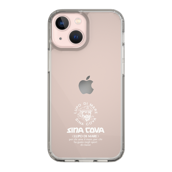 Slim Protection Case［ SINA COVA - Logo - White ］