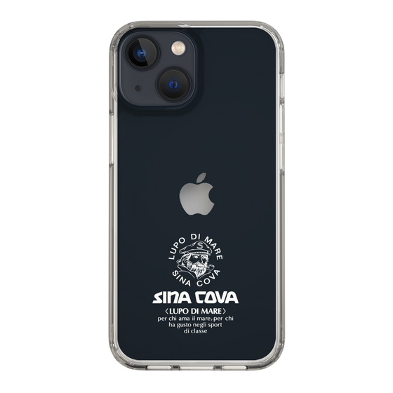 Slim Protection Case［ SINA COVA - Logo - White ］