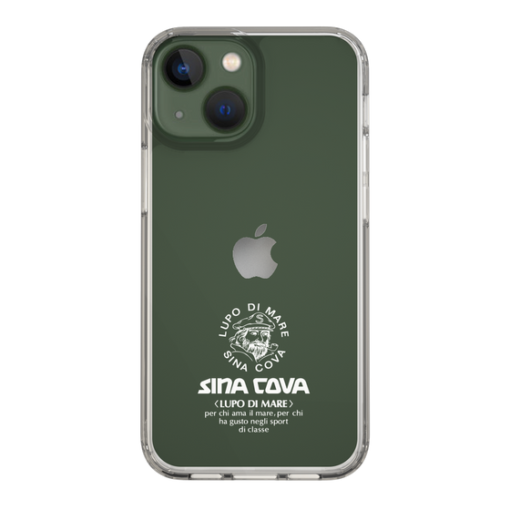 Slim Protection Case［ SINA COVA - Logo - White ］