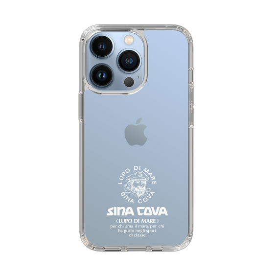Slim Protection Case［ SINA COVA - Logo - White ］