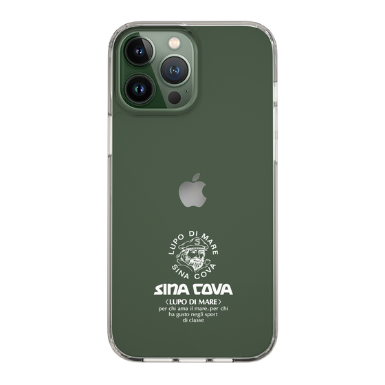 Slim Protection Case［ SINA COVA - Logo - White ］