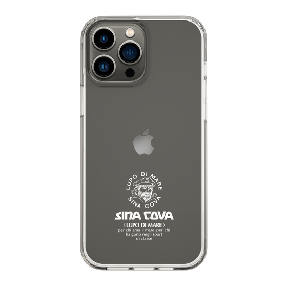 Slim Protection Case［ SINA COVA - Logo - White ］