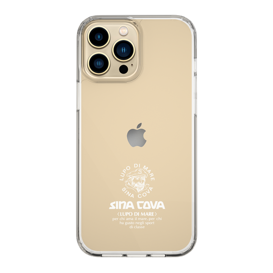 Slim Protection Case［ SINA COVA - Logo - White ］
