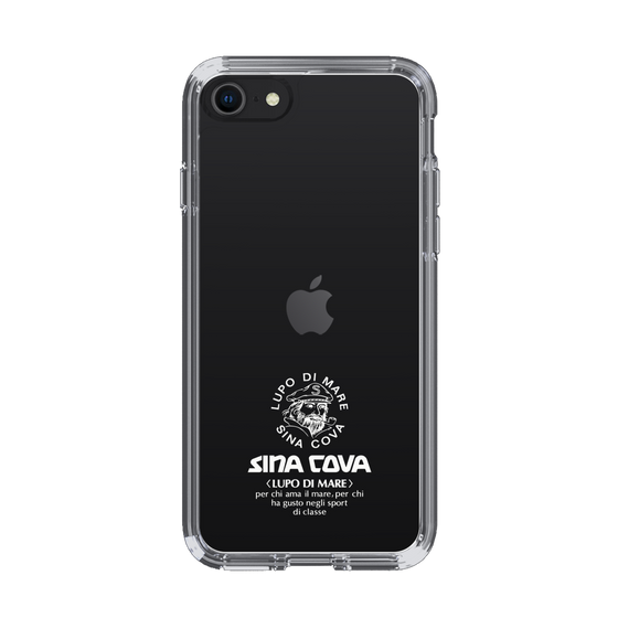 Slim Protection Case［ SINA COVA - Logo - White ］