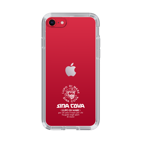 Slim Protection Case［ SINA COVA - Logo - White ］