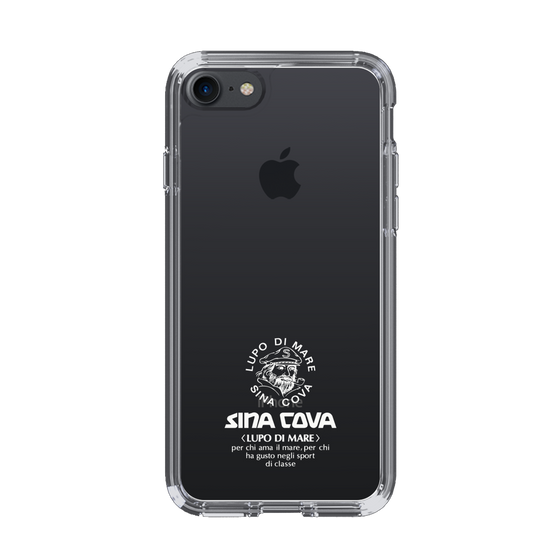Slim Protection Case［ SINA COVA - Logo - White ］