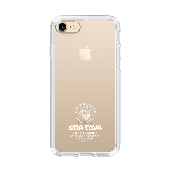 Slim Protection Case［ SINA COVA - Logo - White ］