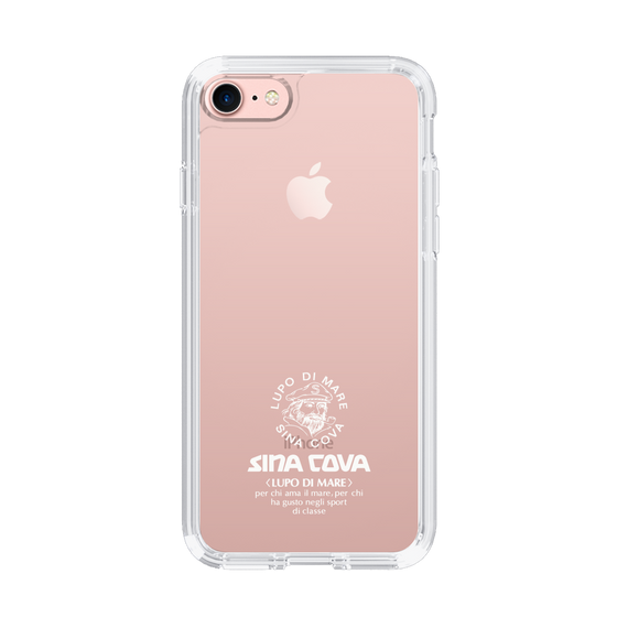 Slim Protection Case［ SINA COVA - Logo - White ］